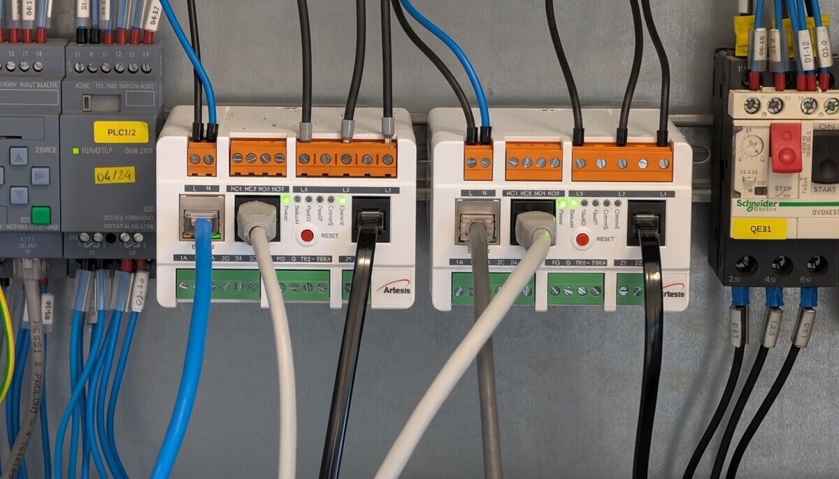 e-MCM installato nel quadro elettrico